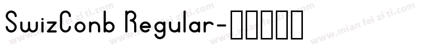 SwizConb Regular字体转换